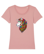 Cool as I am Tricou mânecă scurtă guler larg fitted Damă Expresser