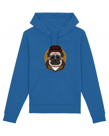 Be Cool Pug Royal Blue