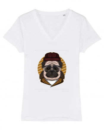 Be Cool Pug White