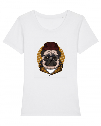 Be Cool Pug White