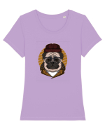 Be Cool Pug Tricou mânecă scurtă guler larg fitted Damă Expresser
