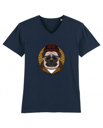 Be Cool Pug French Navy