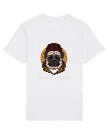 Be Cool Pug White