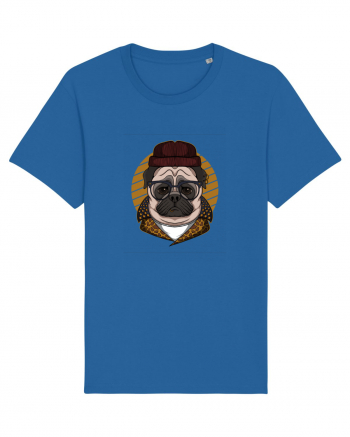 Be Cool Pug Royal Blue