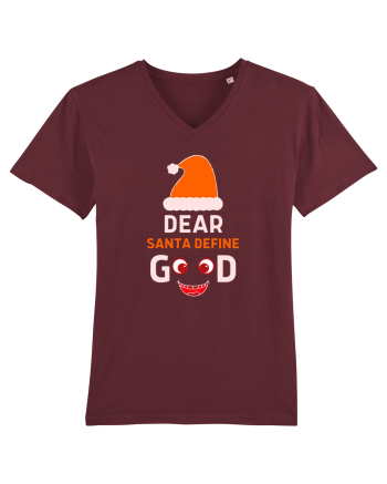 Dear Santa Define Good Burgundy