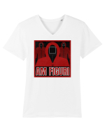 Amuzant Squid Game Tricou mânecă scurtă guler V Bărbat Presenter