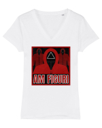 Amuzant Squid Game Tricou mânecă scurtă guler V Damă Evoker