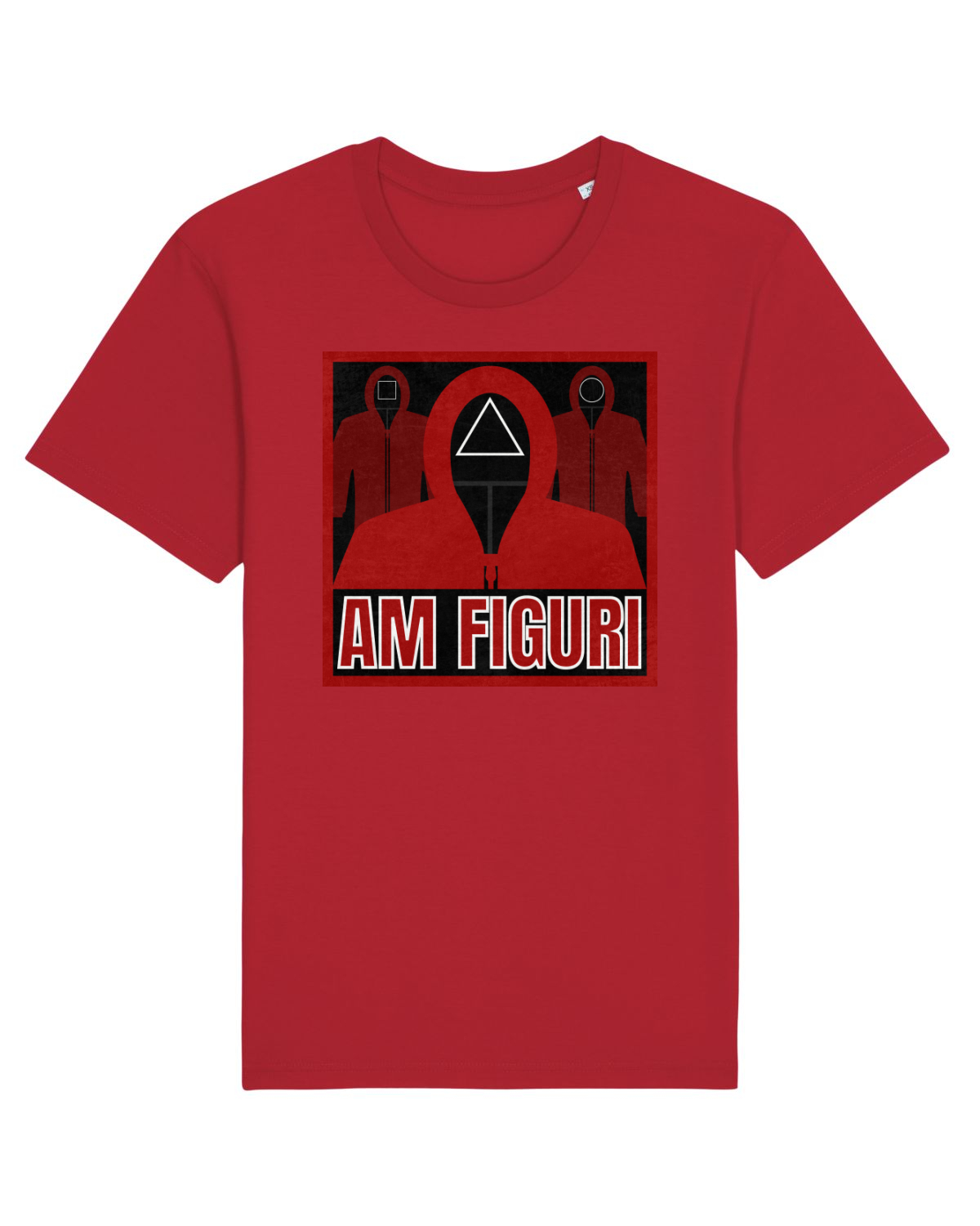 Tricou mânecă scurtă Unisex Rocker Red