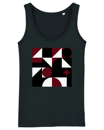 Arta Abstracta Modernista Black