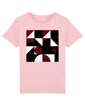 Arta Abstracta Modernista Cotton Pink
