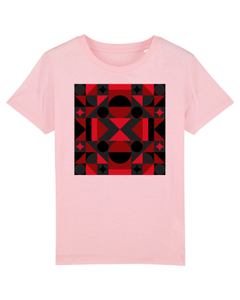 Arta Abstracta Modernista Cotton Pink