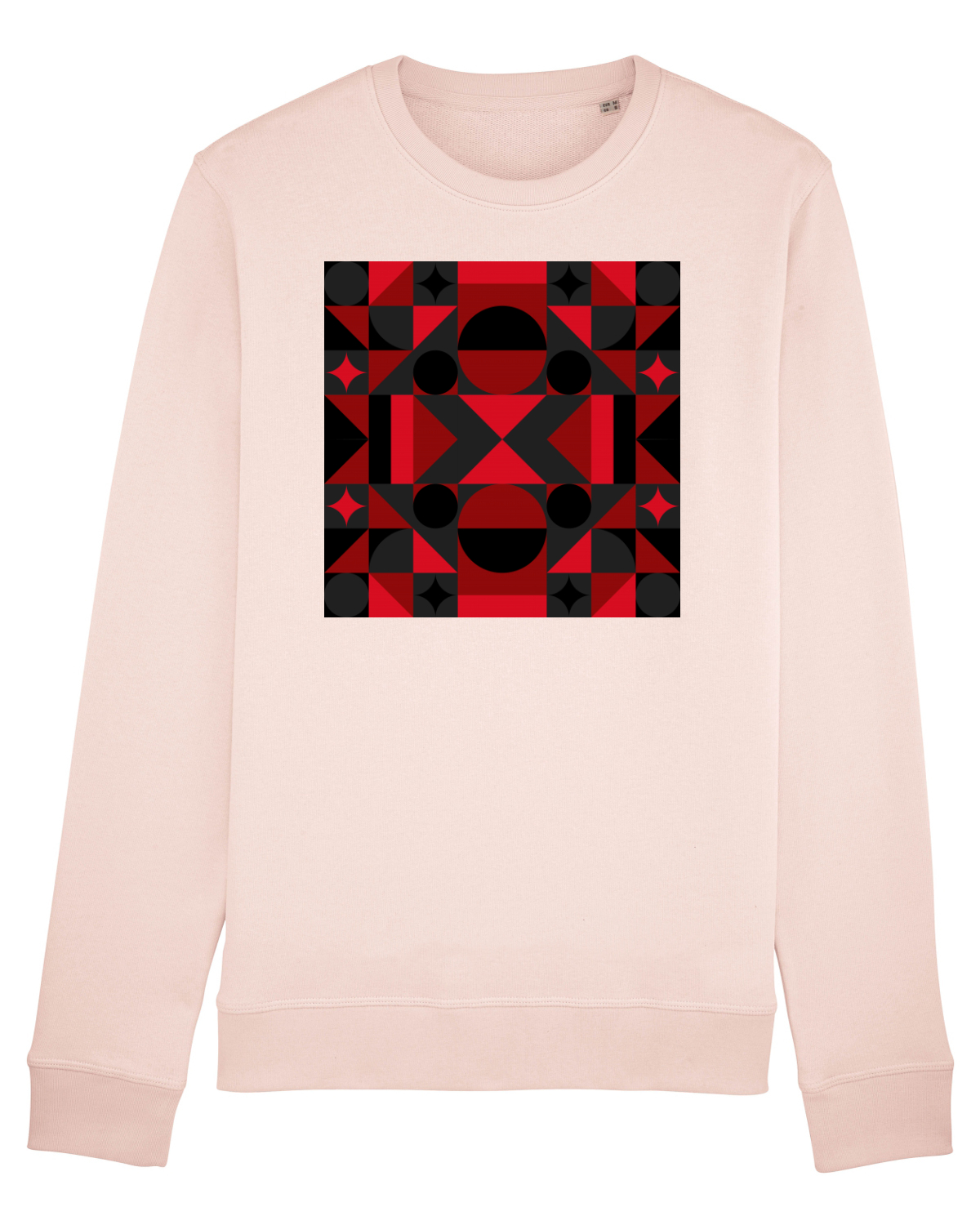 Bluză mânecă lungă Unisex Rise Candy Pink