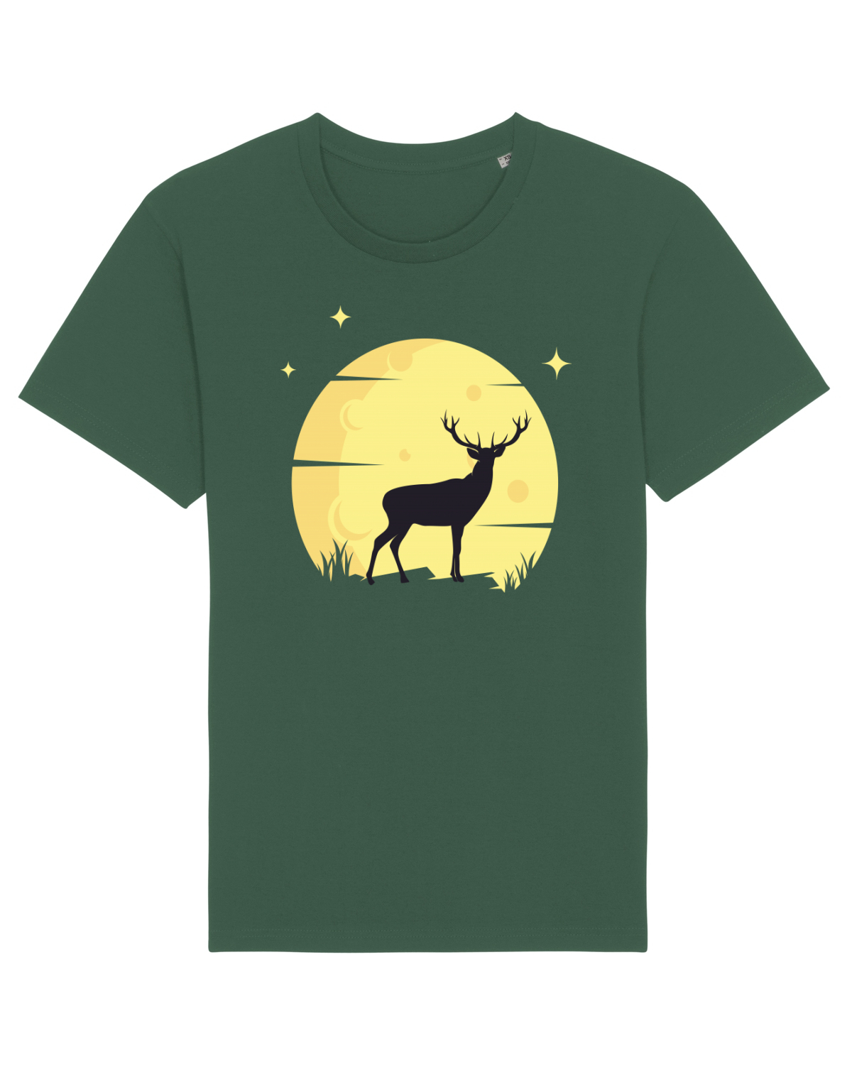 Tricou mânecă scurtă Unisex Rocker Bottle Green