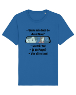 Unde ma duci de anul nou ?  Tricou mânecă scurtă Unisex Rocker
