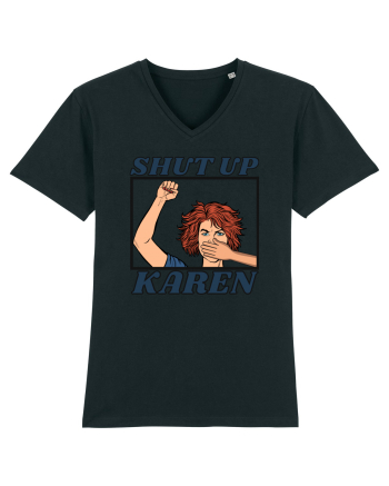 Shut Up Karen Meme Black