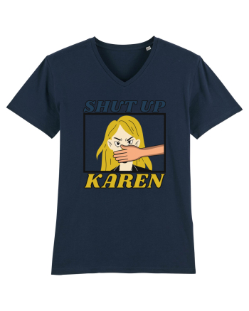 Shut Up Karen Meme French Navy