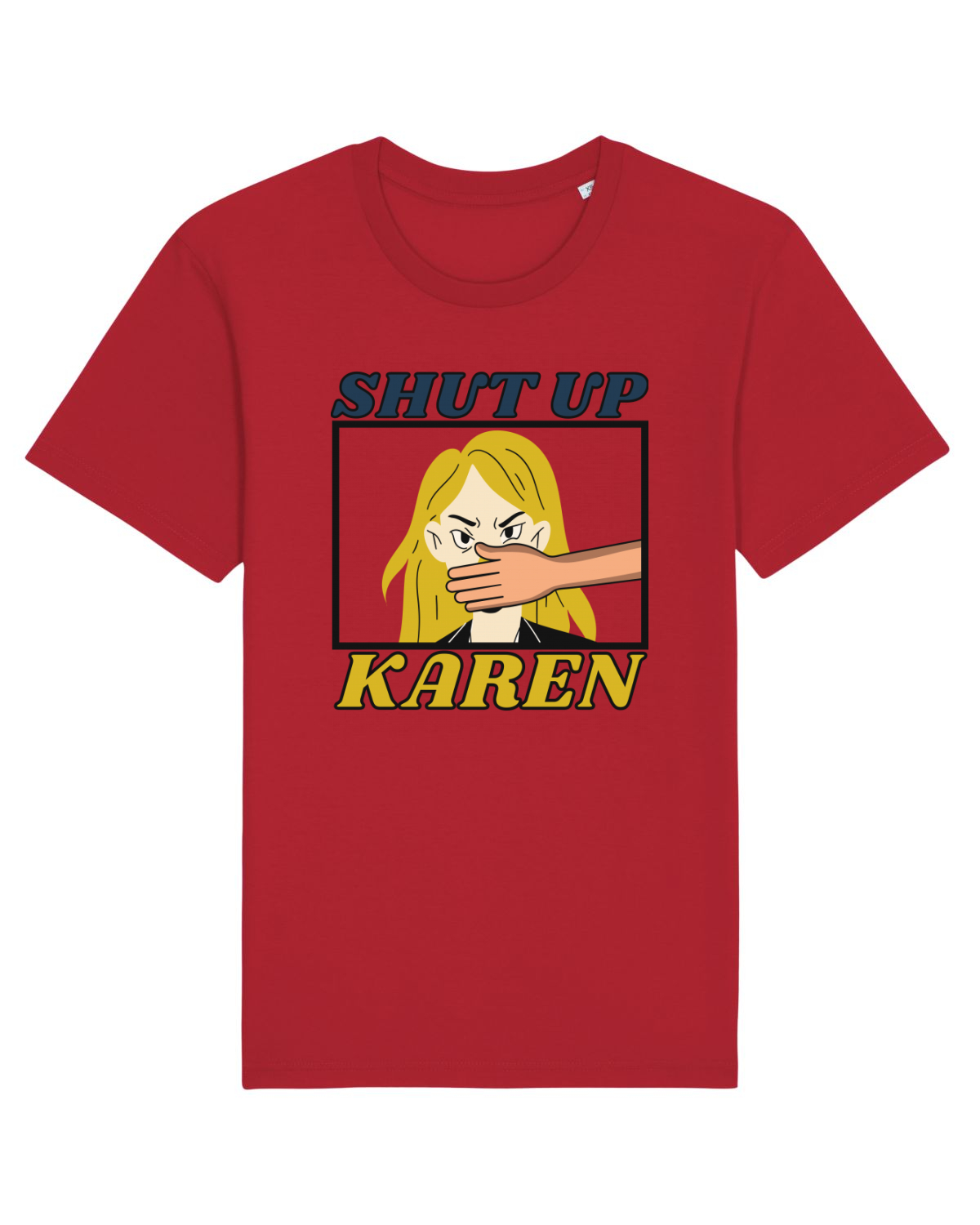 Tricou mânecă scurtă Unisex Rocker Red