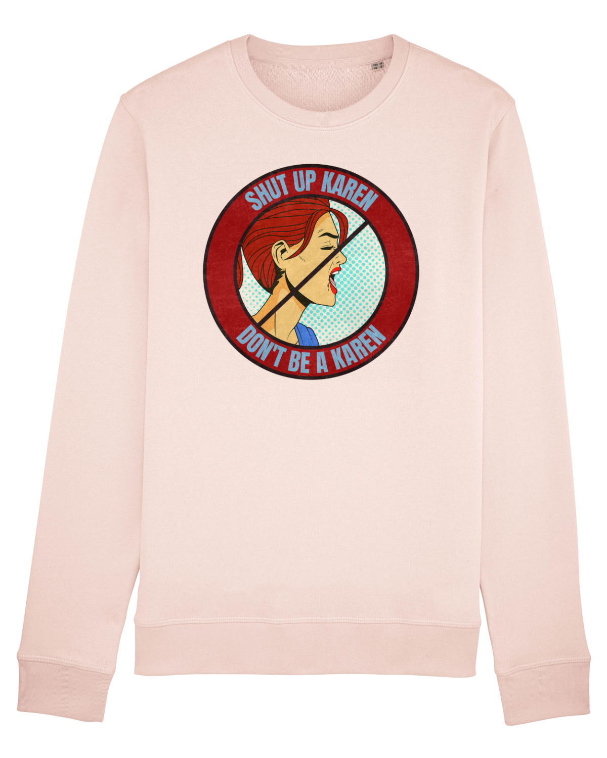 Bluză mânecă lungă Unisex Rise Candy Pink