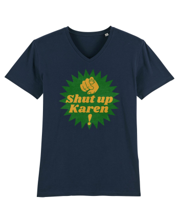 Shut Up Karen Meme French Navy