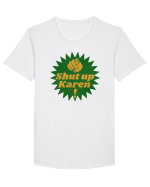 Shut Up Karen Meme Tricou mânecă scurtă guler larg Bărbat Skater