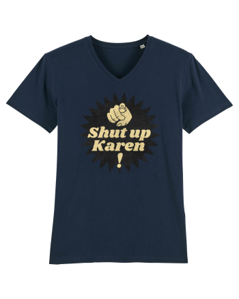 Shut Up Karen Meme French Navy