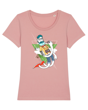 Hipster Cartoon Canyon Pink