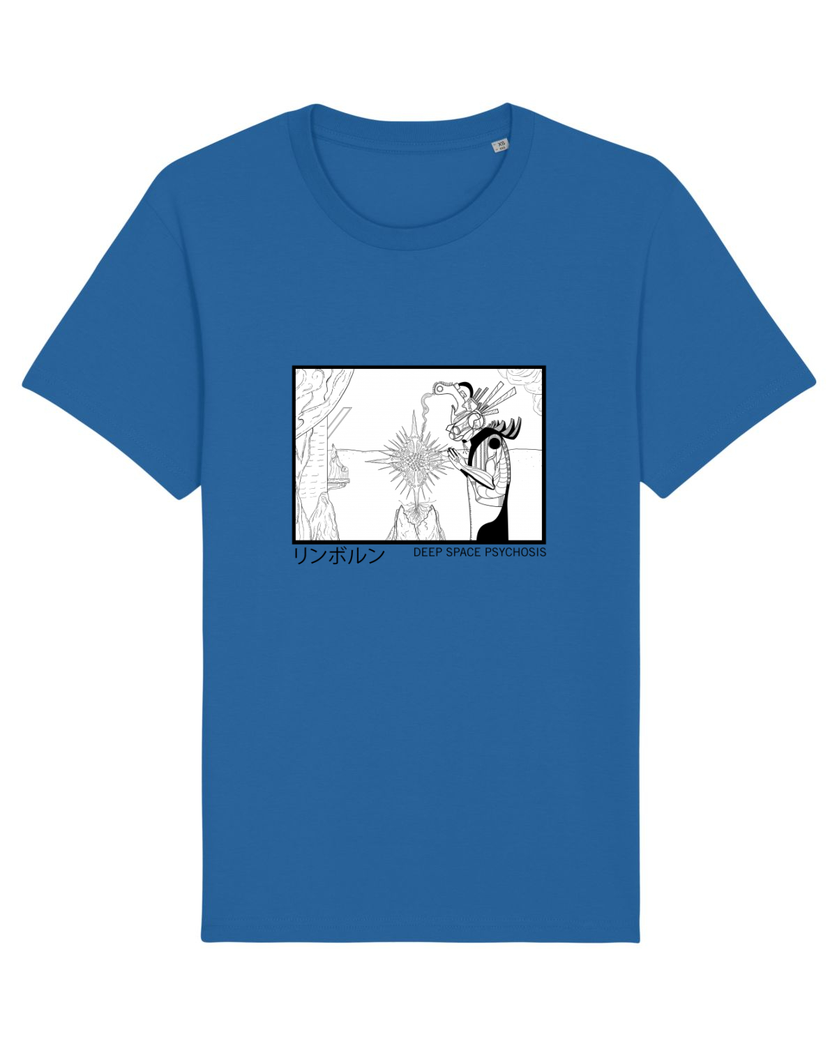 Tricou mânecă scurtă Unisex Rocker Royal Blue