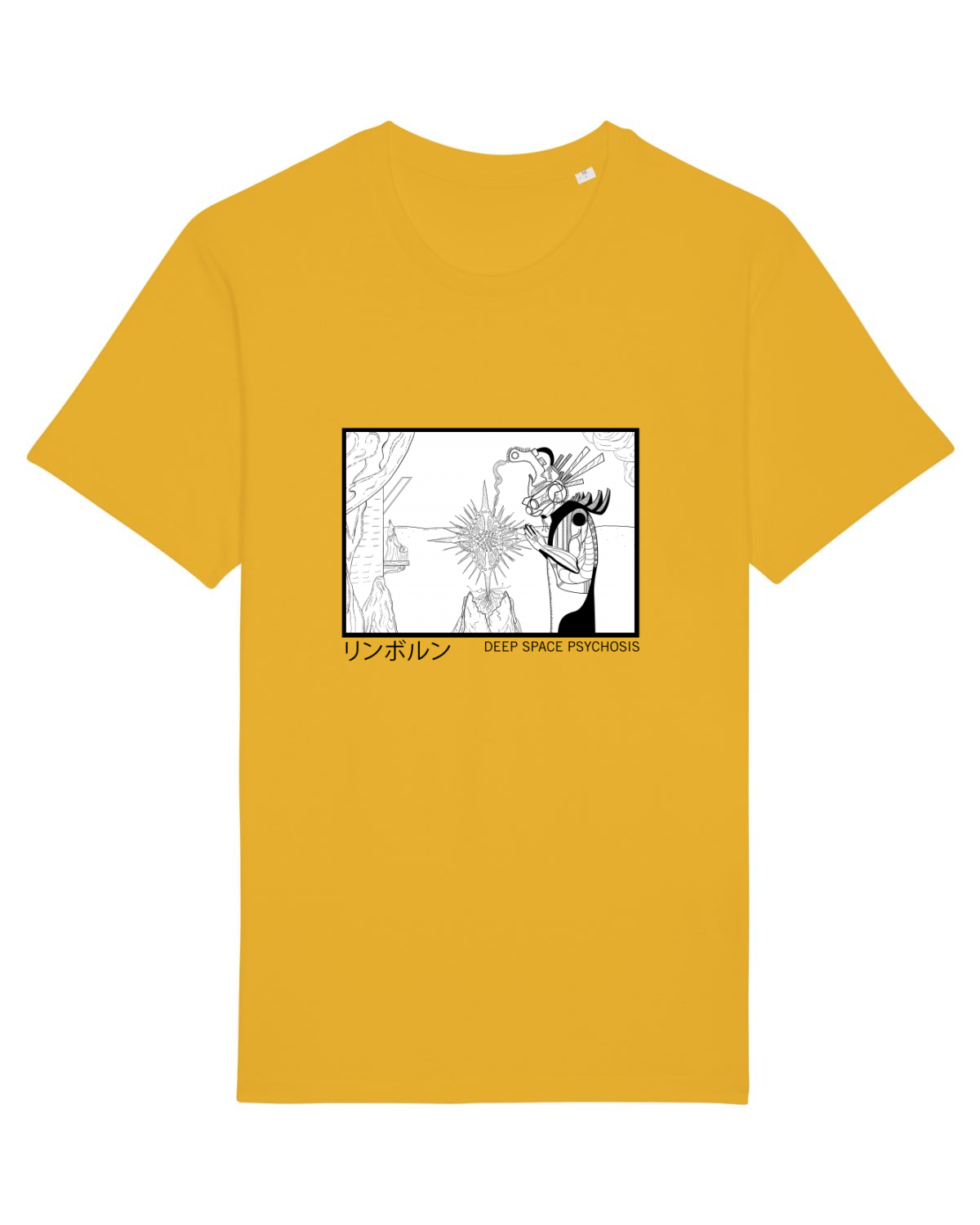 Tricou mânecă scurtă Unisex Rocker Spectra Yellow