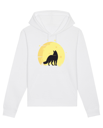 Vulpe la Luna Galben White