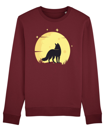 Vulpe la Luna Galben Burgundy