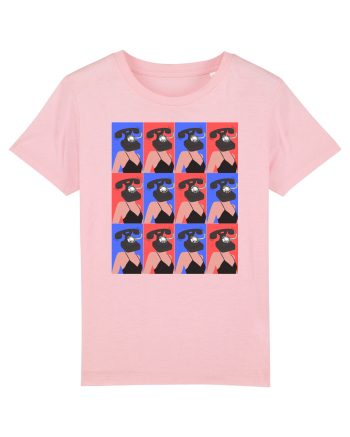 Femeie Abstract  Cotton Pink