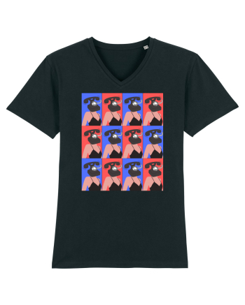 Femeie Abstract  Black