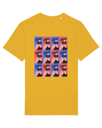 Femeie Abstract  Spectra Yellow