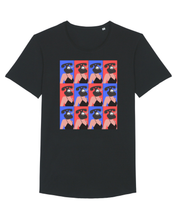 Femeie Abstract  Black