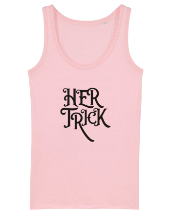 Her Trick Halloween Cotton Pink