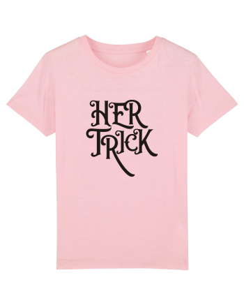 Her Trick Halloween Cotton Pink