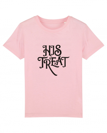 His Treat Halloween Cotton Pink