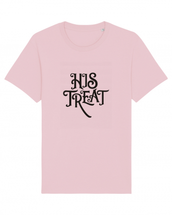 His Treat Halloween Cotton Pink