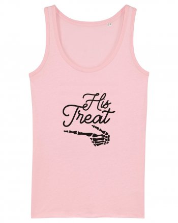 His Treat Halloween Cotton Pink