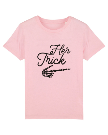 Her Trick Halloween Cotton Pink