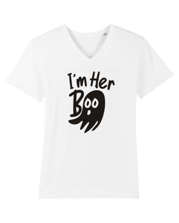 Her Boo Halloween White