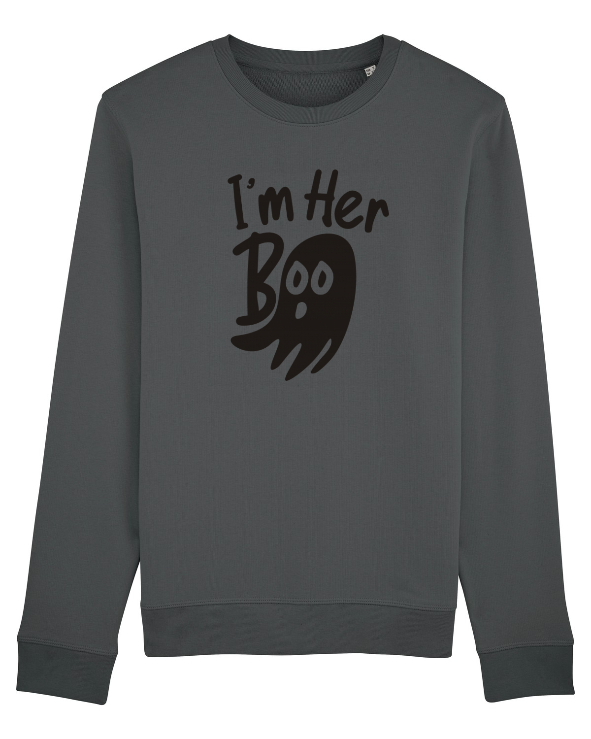 Bluză mânecă lungă Unisex Rise Anthracite