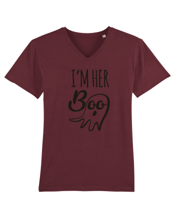 I'm Her Boo Halloween Burgundy
