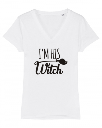 I'm His Witch Halloween White