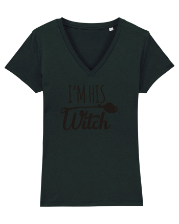 I'm His Witch Halloween Black