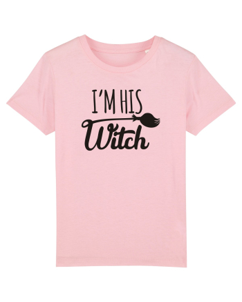 I'm His Witch Halloween Cotton Pink