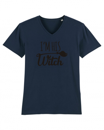 I'm His Witch Halloween French Navy