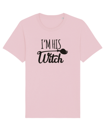 I'm His Witch Halloween Cotton Pink