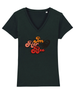 I'm Her Boo Halloween Tricou mânecă scurtă guler V Damă Evoker