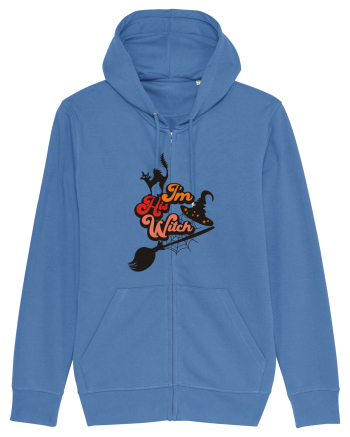 I'm His Witch Halloween Bright Blue